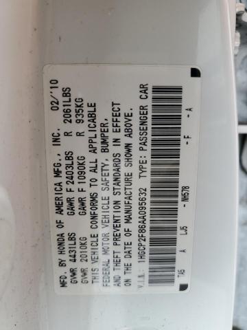 Photo 11 VIN: 1HGCP2F86AA095632 - HONDA ACCORD EXL 