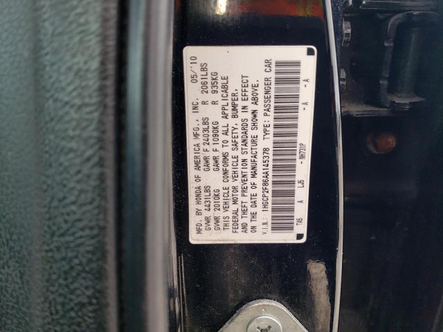 Photo 11 VIN: 1HGCP2F86AA145378 - HONDA ACCORD EXL 