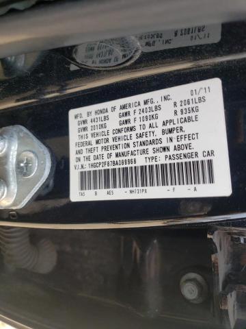 Photo 9 VIN: 1HGCP2F87BA089968 - HONDA ACCORD EXL 