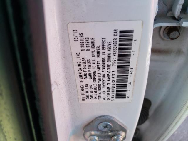 Photo 9 VIN: 1HGCP2F87CA137776 - HONDA ACCORD EXL 