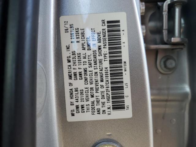 Photo 12 VIN: 1HGCP2F87CA189604 - HONDA ACCORD EXL 