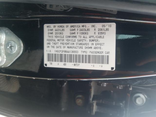 Photo 9 VIN: 1HGCP2F88AA136553 - HONDA ACCORD EXL 