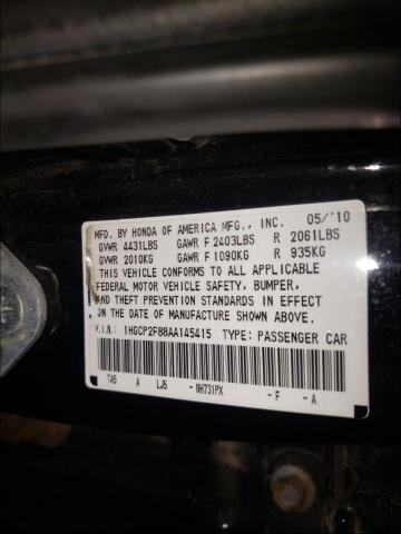 Photo 9 VIN: 1HGCP2F88AA145415 - HONDA ACCORD EXL 