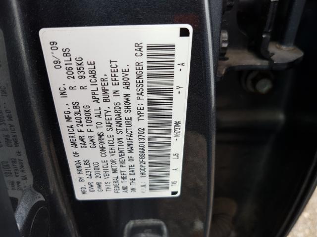 Photo 9 VIN: 1HGCP2F89AA013702 - HONDA ACCORD EXL 