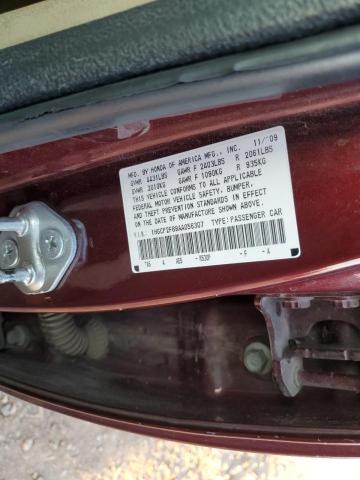 Photo 9 VIN: 1HGCP2F89AA056307 - HONDA ACCORD EXL 