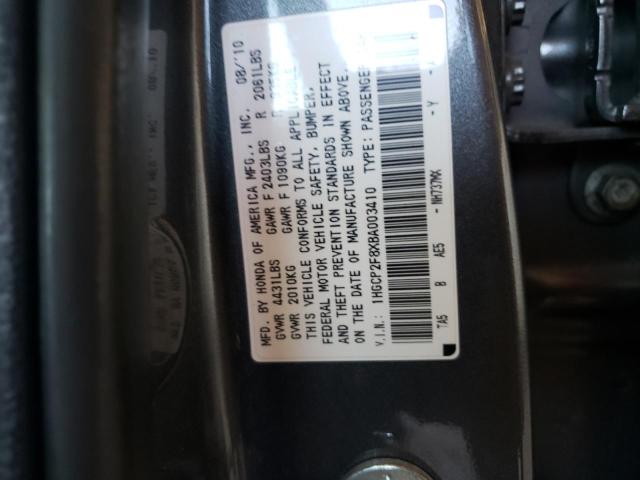 Photo 12 VIN: 1HGCP2F8XBA003410 - HONDA ACCORD SDN 