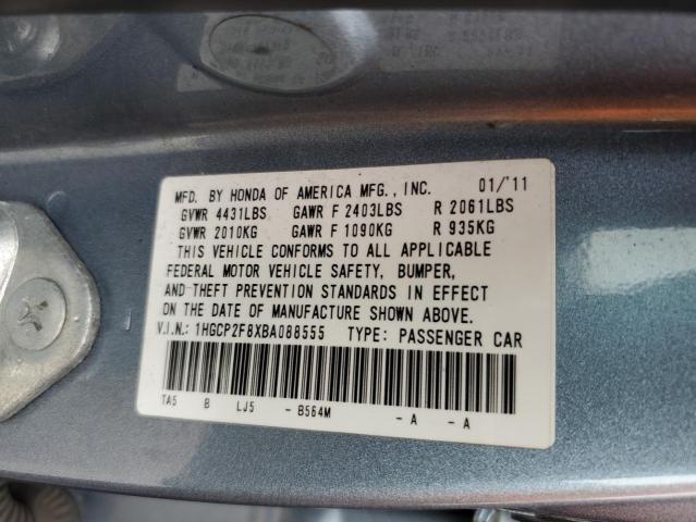 Photo 11 VIN: 1HGCP2F8XBA088555 - HONDA ACCORD 