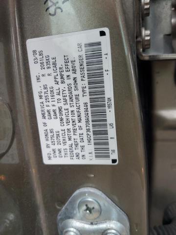 Photo 12 VIN: 1HGCP36708A049446 - HONDA ACCORD EX 