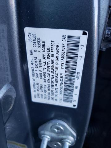 Photo 11 VIN: 1HGCP36748A079176 - HONDA ACCORD 