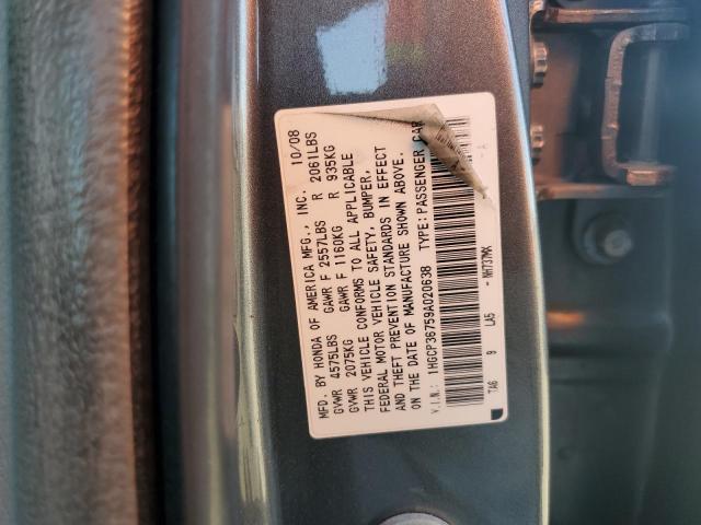 Photo 11 VIN: 1HGCP36759A020638 - HONDA ACCORD EX 