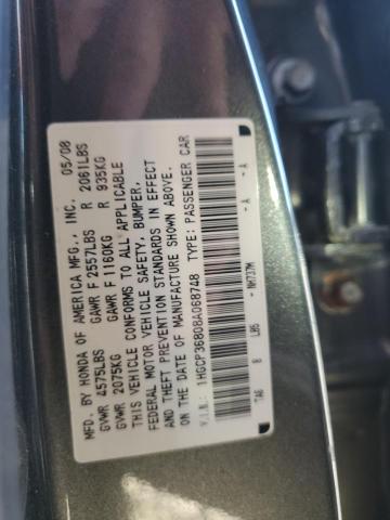 Photo 12 VIN: 1HGCP36808A068748 - HONDA ACCORD 