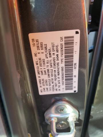 Photo 11 VIN: 1HGCP36809A016845 - HONDA ACCORD EXL 