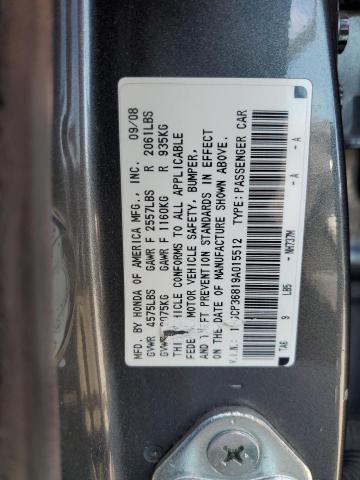 Photo 11 VIN: 1HGCP36819A015512 - HONDA ACCORD EXL 