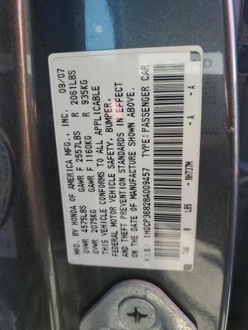 Photo 11 VIN: 1HGCP36828A009457 - HONDA ACCORD EXL 