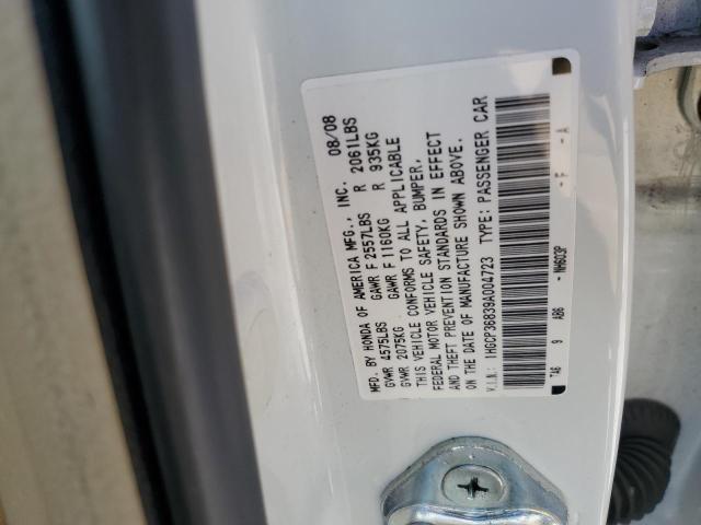 Photo 12 VIN: 1HGCP36839A004723 - HONDA ACCORD EXL 