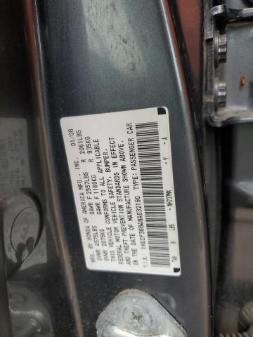 Photo 11 VIN: 1HGCP36848A032190 - HONDA ACCORD EXL 