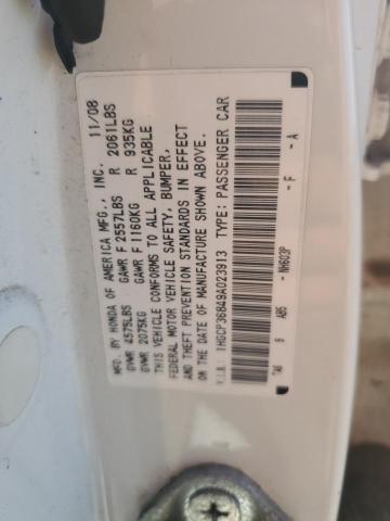 Photo 11 VIN: 1HGCP36849A023913 - HONDA ACCORD EXL 