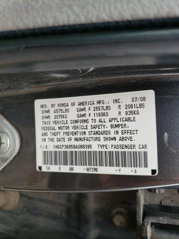 Photo 12 VIN: 1HGCP36858A088395 - HONDA ACCORD 