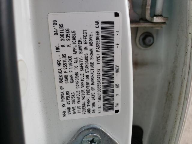 Photo 11 VIN: 1HGCP36859A042437 - HONDA ACCORD EXL 