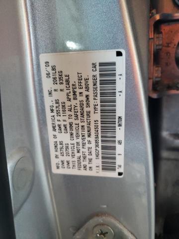 Photo 12 VIN: 1HGCP36859A045015 - HONDA ACCORD EXL 