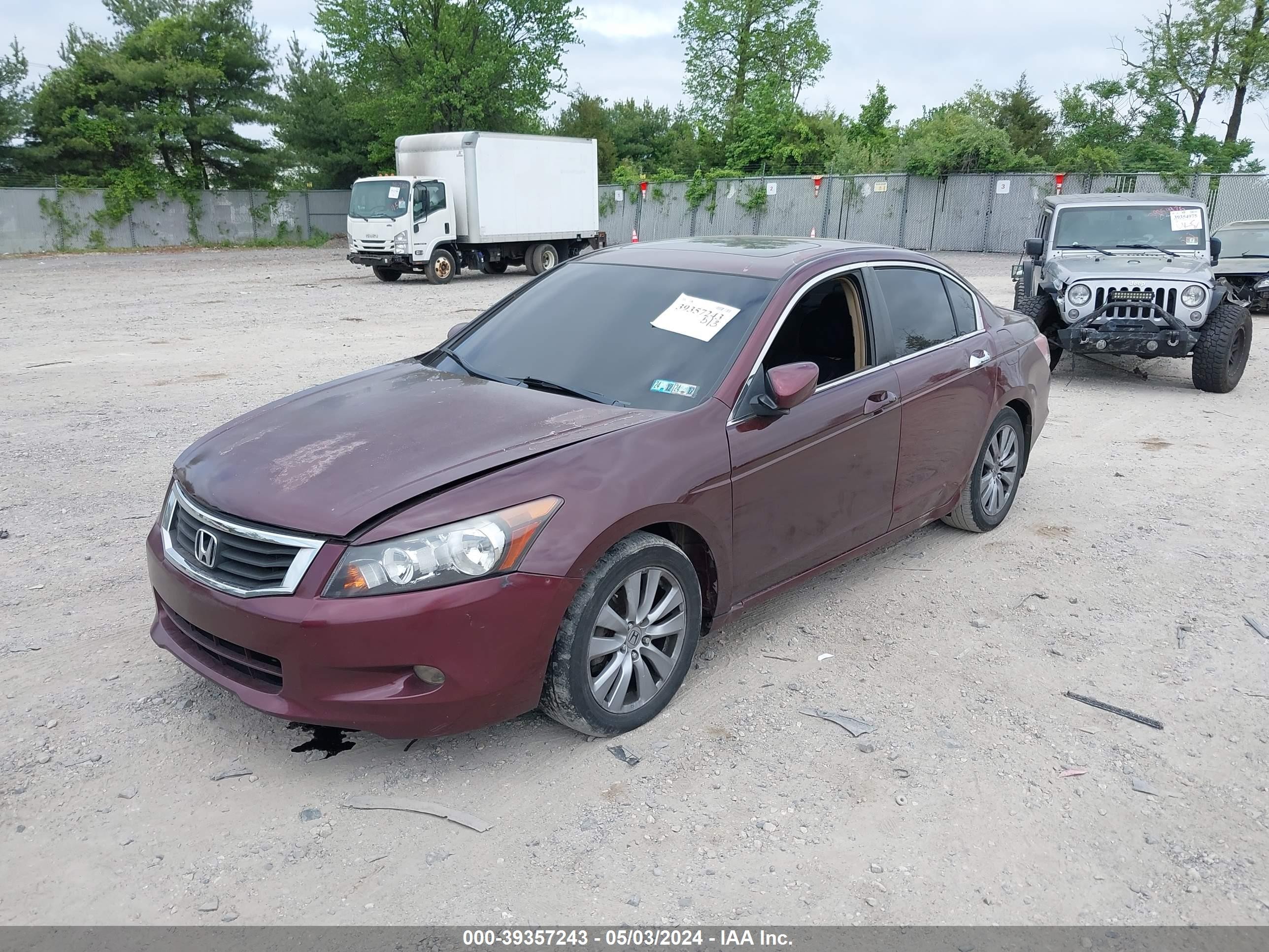 Photo 1 VIN: 1HGCP36868A058788 - HONDA ACCORD 