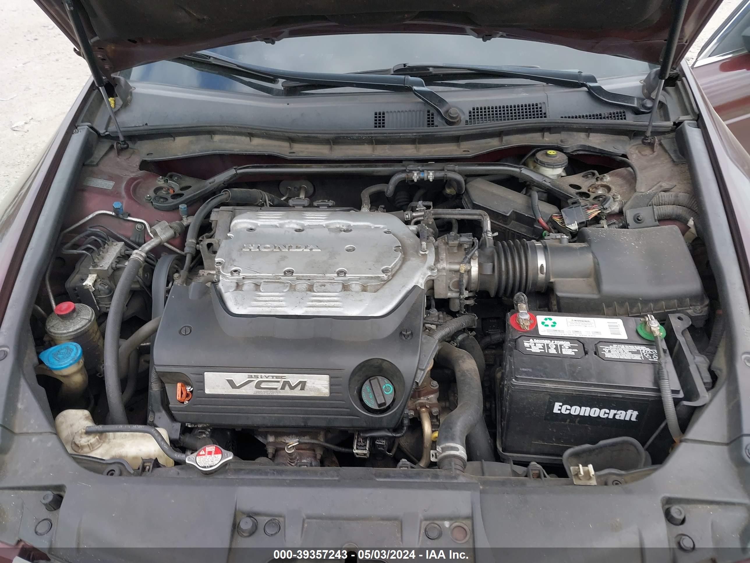 Photo 9 VIN: 1HGCP36868A058788 - HONDA ACCORD 