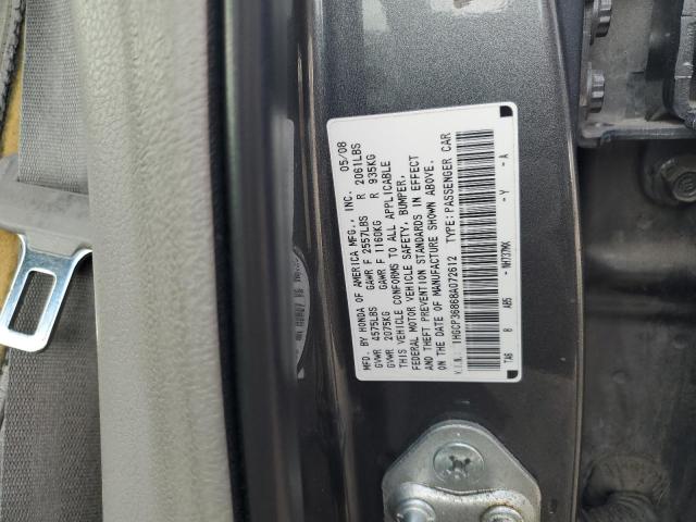 Photo 11 VIN: 1HGCP36868A072612 - HONDA ACCORD EXL 