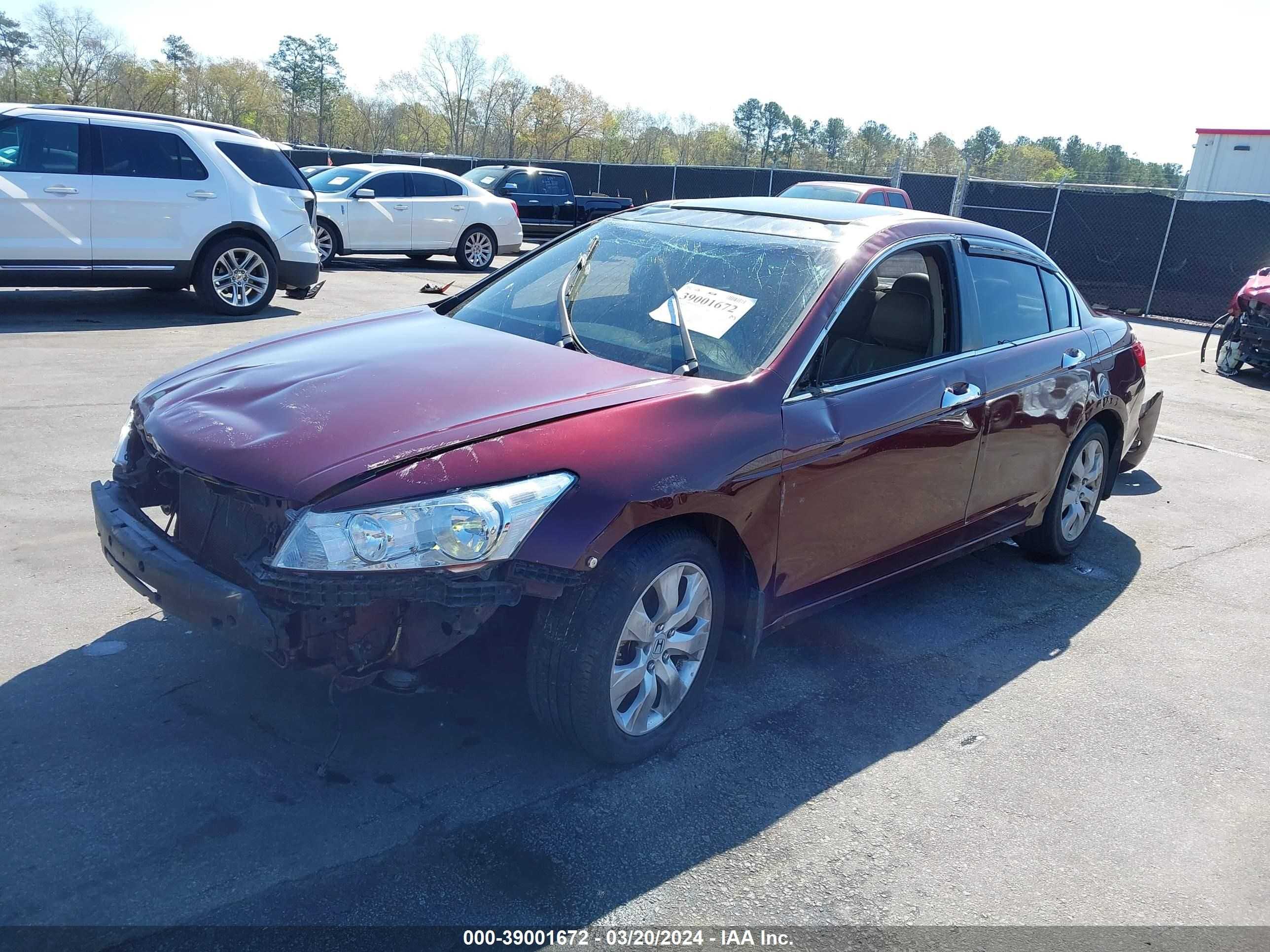 Photo 1 VIN: 1HGCP36869A032323 - HONDA ACCORD 