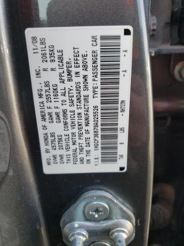 Photo 11 VIN: 1HGCP36879A025526 - HONDA ACCORD 