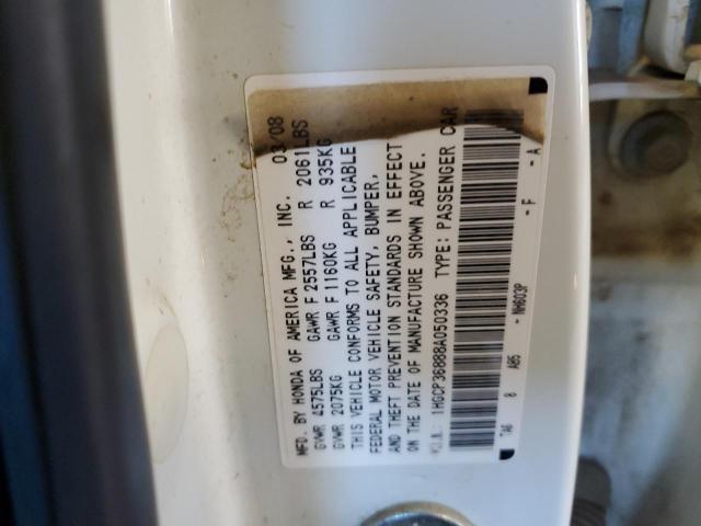 Photo 11 VIN: 1HGCP36888A050336 - HONDA ACCORD 