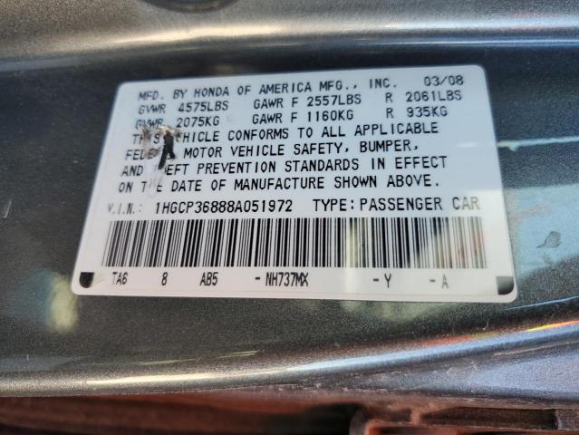 Photo 11 VIN: 1HGCP36888A051972 - HONDA ACCORD 