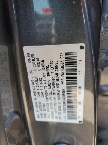 Photo 11 VIN: 1HGCP36889A008055 - HONDA ACCORD EXL 