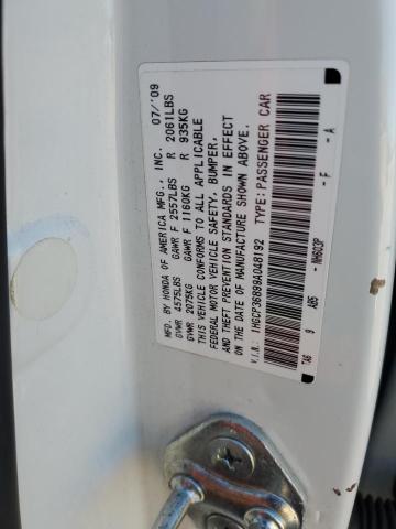 Photo 11 VIN: 1HGCP36899A048192 - HONDA ACCORD EXL 