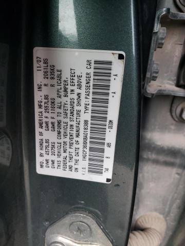 Photo 11 VIN: 1HGCP368X8A018388 - HONDA ACCORD 