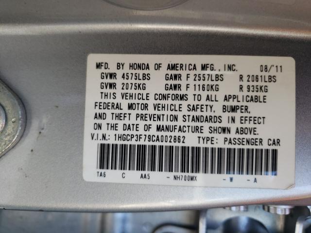 Photo 9 VIN: 1HGCP3F79CA002862 - HONDA ACCORD 