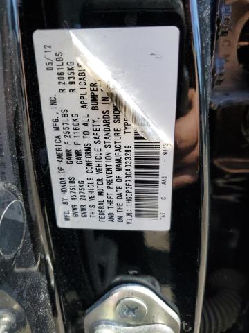 Photo 11 VIN: 1HGCP3F79CA033299 - HONDA ACCORD EX 