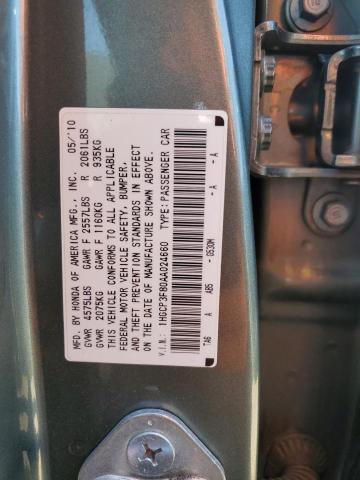 Photo 11 VIN: 1HGCP3F80AA024660 - HONDA ACCORD EXL 