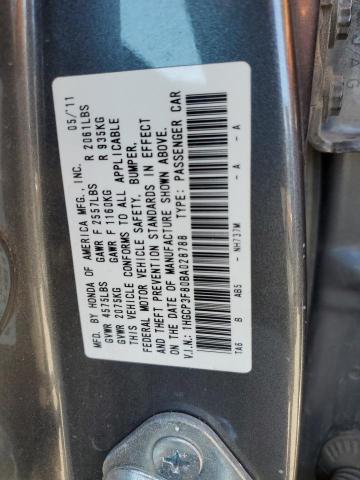 Photo 11 VIN: 1HGCP3F80BA028788 - HONDA ACCORD EXL 