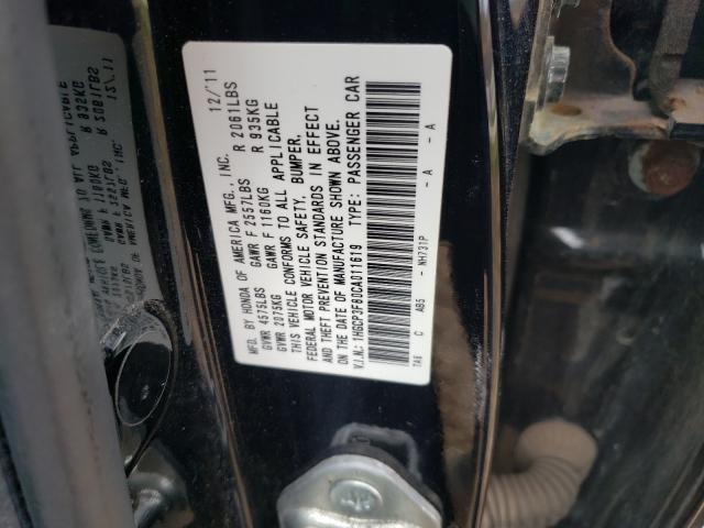 Photo 9 VIN: 1HGCP3F80CA011619 - HONDA ACCORD EXL 