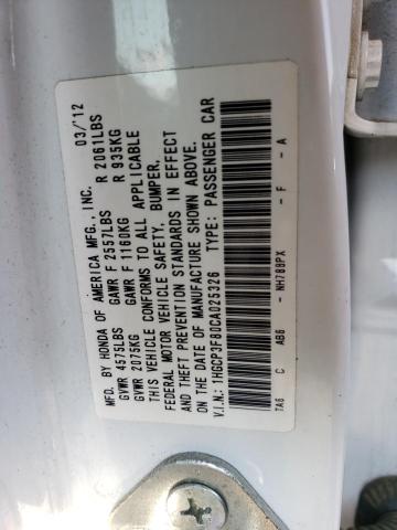 Photo 11 VIN: 1HGCP3F80CA025326 - HONDA ACCORD EXL 