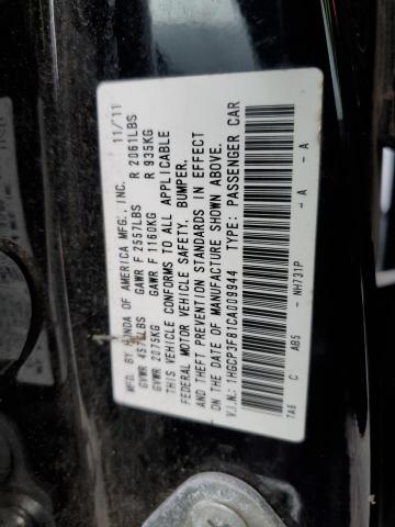 Photo 12 VIN: 1HGCP3F81CA009944 - HONDA ACCORD 