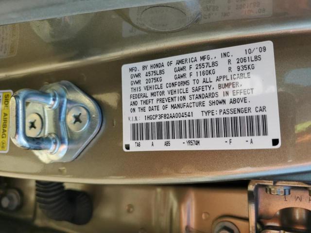 Photo 11 VIN: 1HGCP3F82AA004541 - HONDA ACCORD 