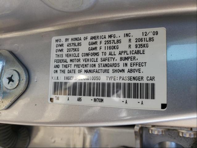 Photo 9 VIN: 1HGCP3F82AA010050 - HONDA ACCORD EXL 