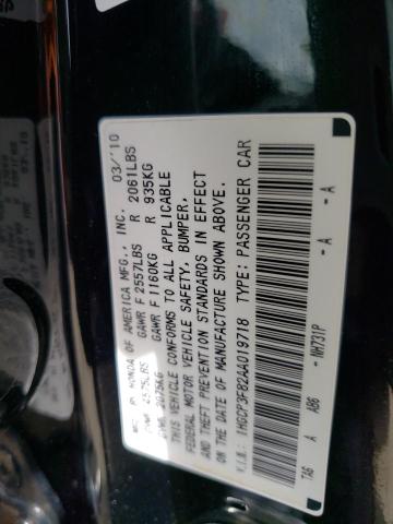 Photo 9 VIN: 1HGCP3F82AA019718 - HONDA ACCORD EXL 