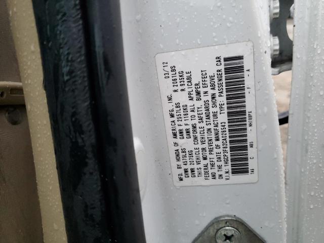 Photo 11 VIN: 1HGCP3F82CA026543 - HONDA ACCORD EXL 