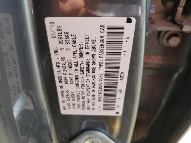 Photo 11 VIN: 1HGCP3F83AA012292 - HONDA ACCORD 