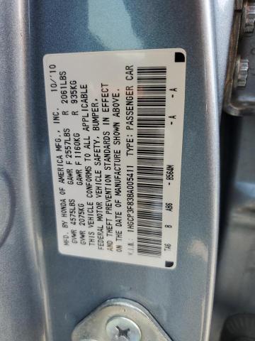 Photo 11 VIN: 1HGCP3F83BA005411 - HONDA ACCORD EXL 