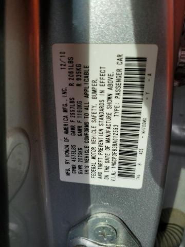 Photo 11 VIN: 1HGCP3F83BA012553 - HONDA ACCORD EXL 