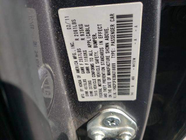 Photo 9 VIN: 1HGCP3F83BA018899 - HONDA ACCORD EXL 