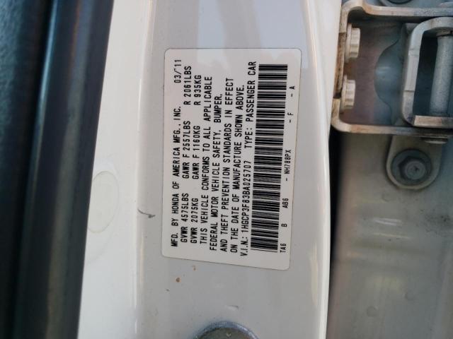 Photo 12 VIN: 1HGCP3F83BA025707 - HONDA ACCORD EXL 